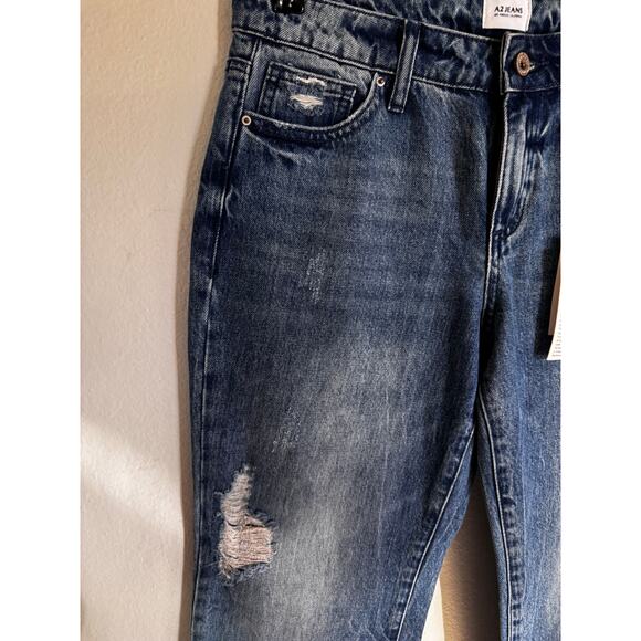 NWT A2 Jeans The Perfect Mid-rise Size 3 (like a 27-28 waist) Ankle Jeans - Picture 5 of 11